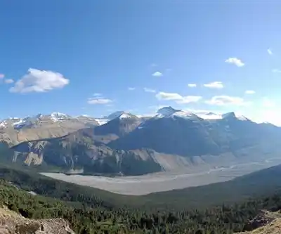 Sentier de randonnée Parker Ridge Trail - paysage naturel