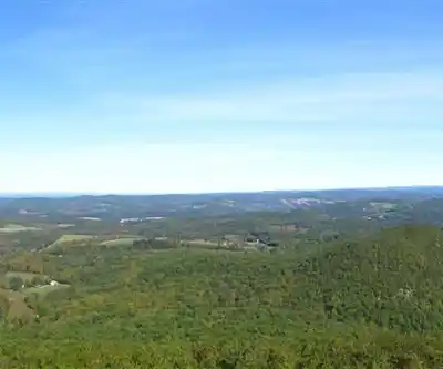 Stissing Mountain Fire Tower Parking Area hiking trail - natural landscape