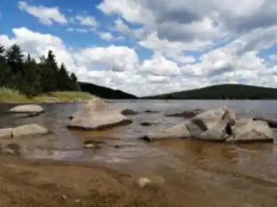 Parc national de Frontenac scenery - hiking
