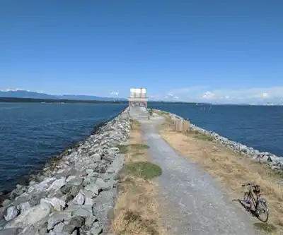 Randonnée vers Iona Beach Regional Park - photo de sentier