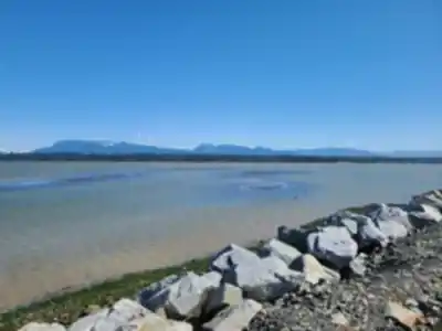 Vue en randonnée de Iona Beach Regional Park
