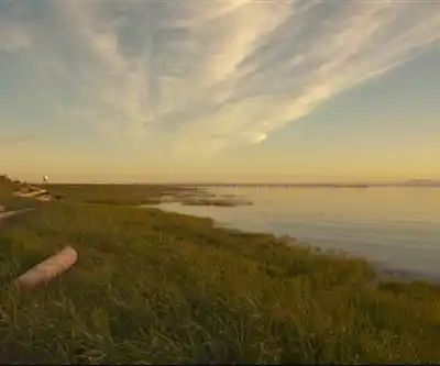 Sur les sentiers de Iona Beach Regional Park