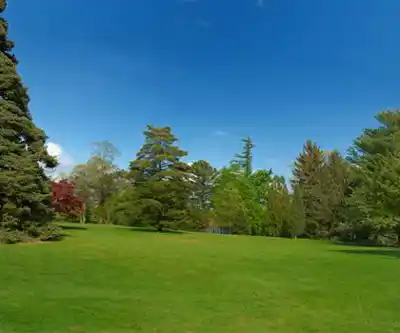 Sentier de randonnée Bayard Cutting Arboretum - paysage naturel