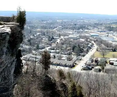 Sentier de randonnée Dundas Peak - paysage naturel