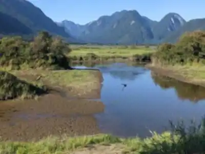 Vue en randonnée de Pitt Meadows