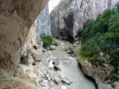 Hiking view of Sentier Martel