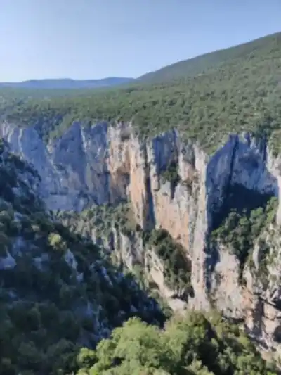 Sentier Martel hiking trail - natural landscape