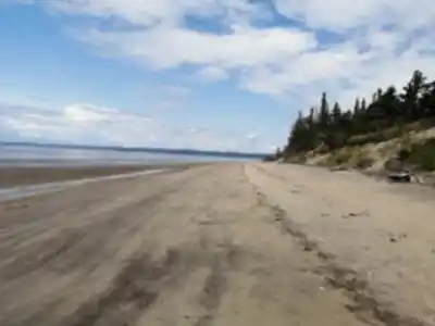 Hiking view of Parc nature de Pointe-Aux-Outardes