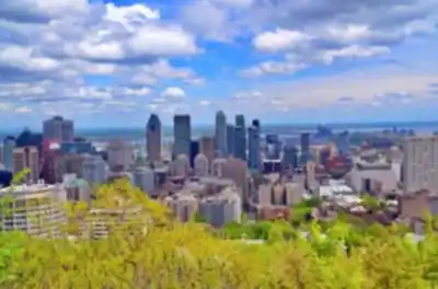 Vue en randonnée de Parc du Mont-Royal