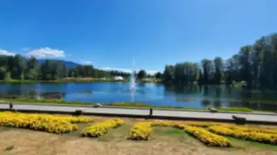 Lafarge Lake hiking trail - natural landscape