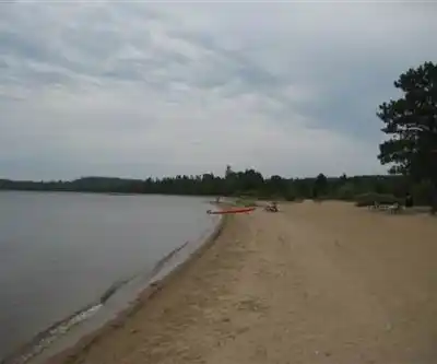 Sandbar Lake Provincial Park hiking trail - natural landscape
