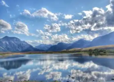 Waterton Lakes National Park of Canada scenery - hiking