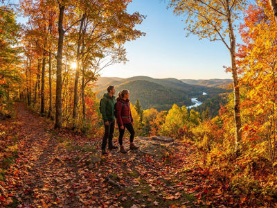 Randonnée d'automne au Québec : les plus beaux sentiers