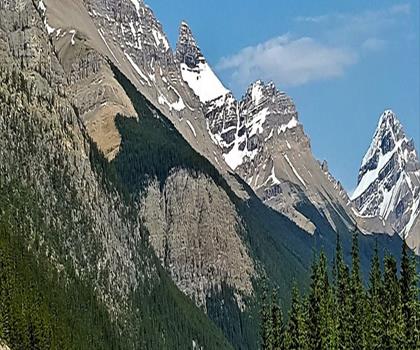 Sentier mont Noyes - randonnée en Canadian Rockies