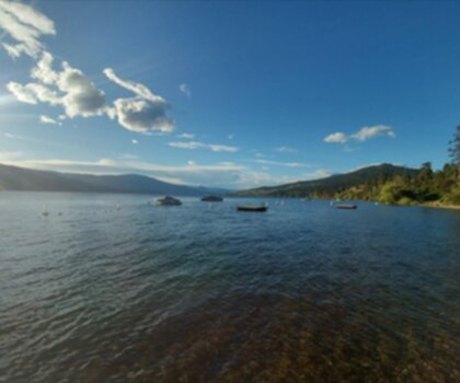 Pebble Beach trail - hiking in Thompson Okanagan