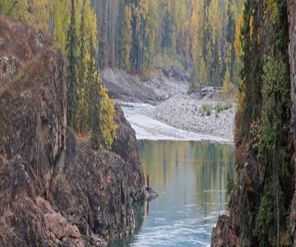 Seymour Lake trail - hiking in Northern British Columbia