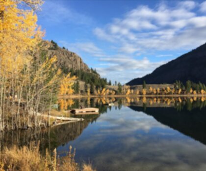 Twin Lakes trail - hiking in Thompson Okanagan