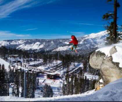 Sierra at Tahoe | Lake Tahoe California Ski trail - hiking in Sierra Nevada  outdoor snow sky person mountain snowboarding ski nature air jumping jacket snowboard slope skiing
