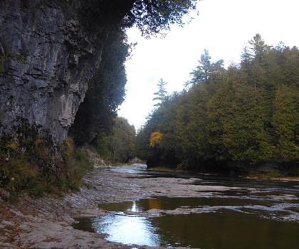 Elora Gorge Trail trail - hiking in Huron, Perth, Waterloo and Wellington