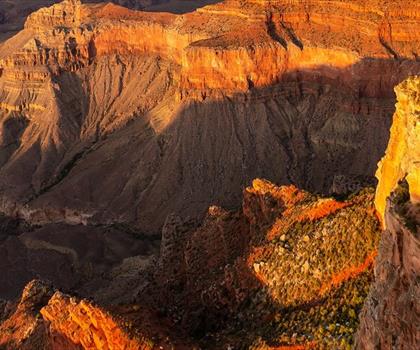 Gran Canyon trail - hiking in Northern Arizona