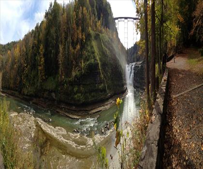 Sentier Gorge Trail - randonnée en Finger Lakes