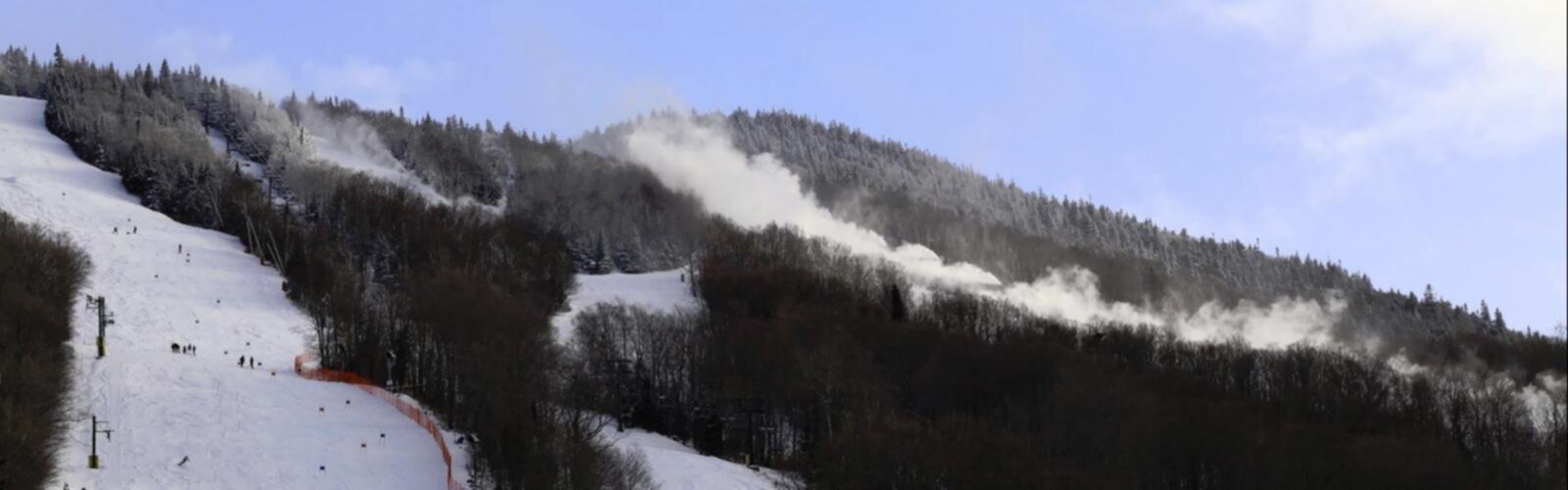 Randonnée Burke Mountain - vue panoramique  outdoor snow sky mountain tree nature fog winter cloud