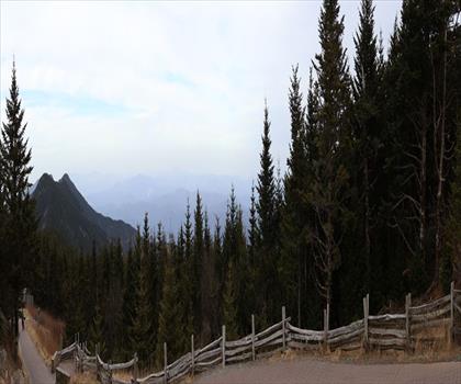 Sentier mont Mitchell - randonnée en Canadian Rockies