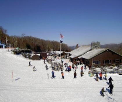 Belleayre Mountain trail - hiking in Catskills  snow outdoor skiing ice skating person people snowboarding nature group winter ski slope ski slope several
