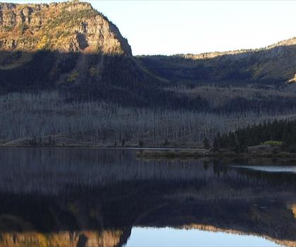 Sentier lac Trappers - randonnée en The Great West