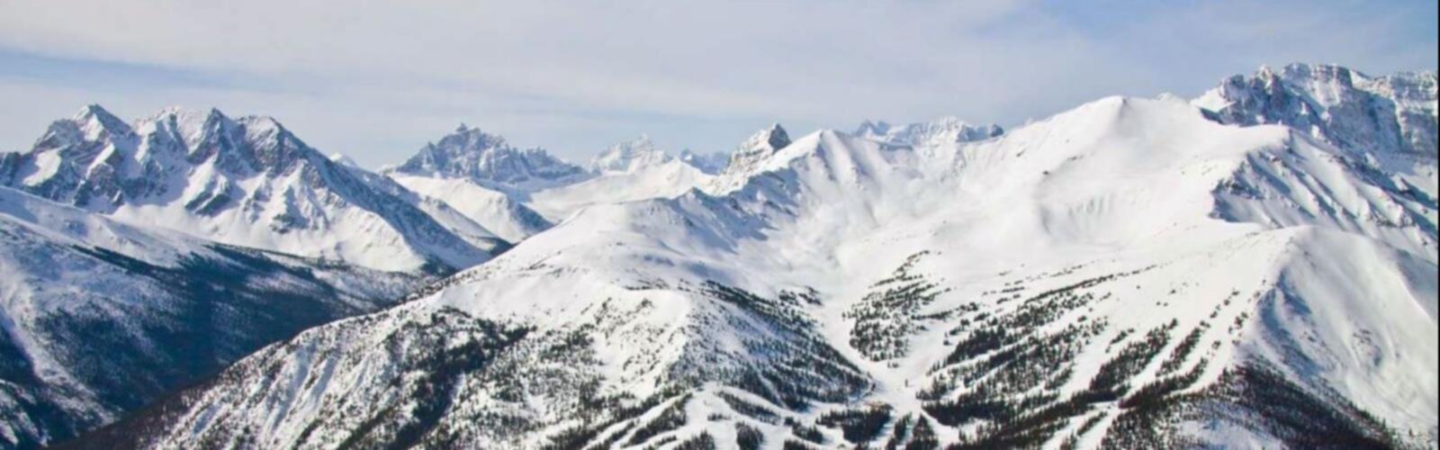 Randonnée Marmot Basin - vue panoramique  snow outdoor mountain sky nature skiing covered ice landscape slope