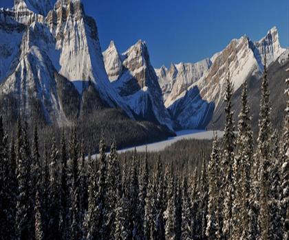 Sentier lac Hector - randonnée en Canadian Rockies