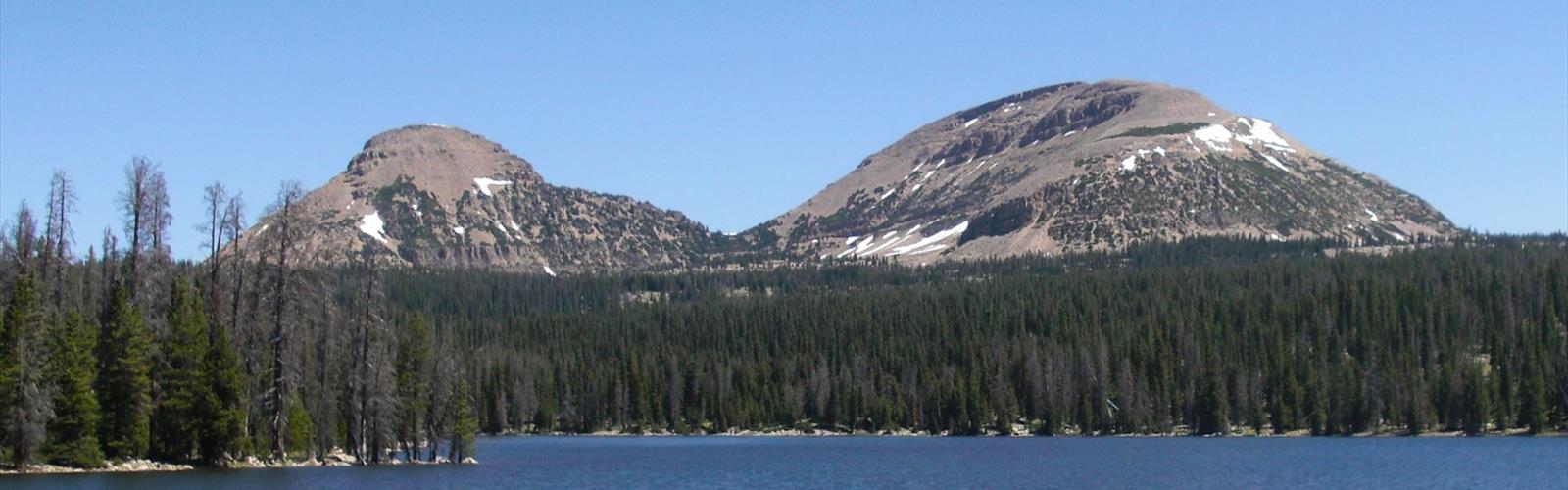Trial Lake trail - hiking in Northern Utah