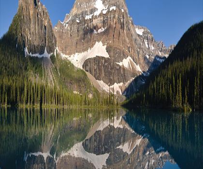 Sentier lac Shadow - randonnée en Canadian Rockies