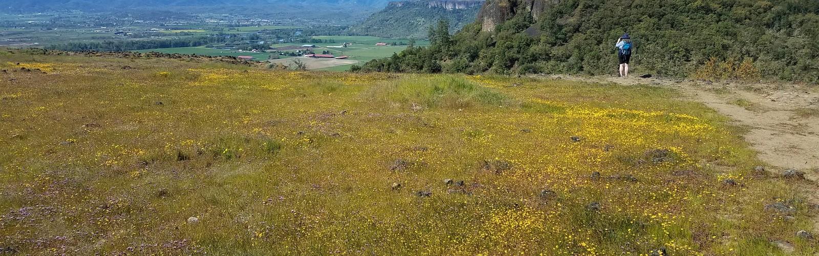 Upper Table Rock trail - hiking in Southern Oregon