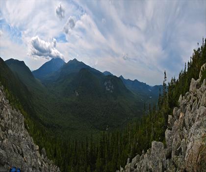 Baxter State Park trail - hiking in Maine Highlands