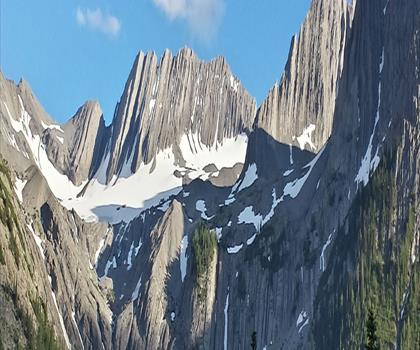 Sentier lac Three Isle - randonnée en Canadian Rockies