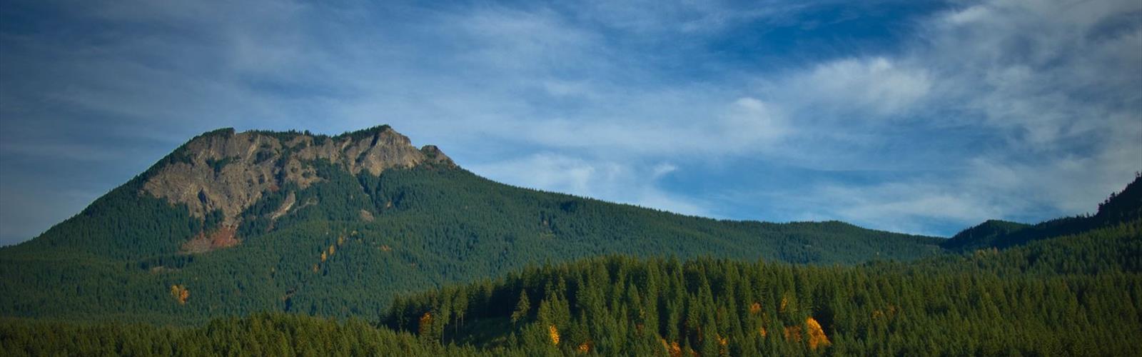 Mount Wow trail - hiking in South Cascades