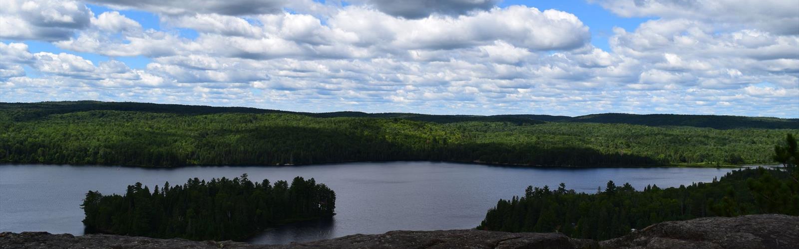 Booth's Rock Trail trail - hiking in Algonquin Highlands