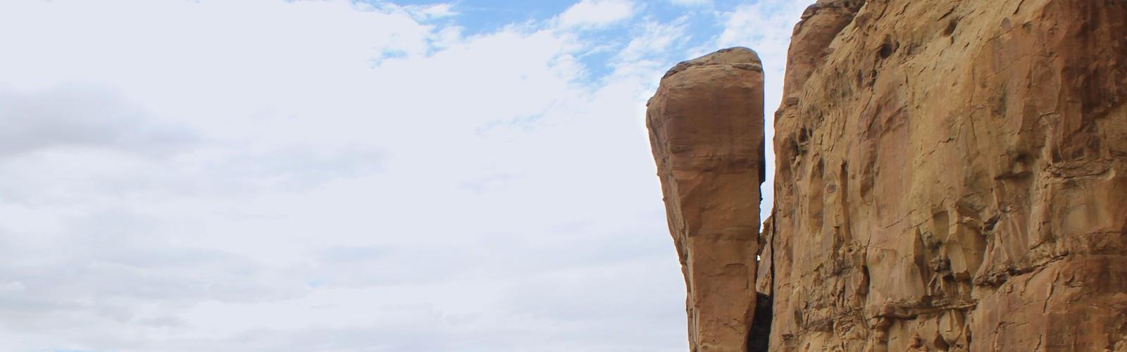 Pueblo Bonito trail - hiking in Northwest New Mexico