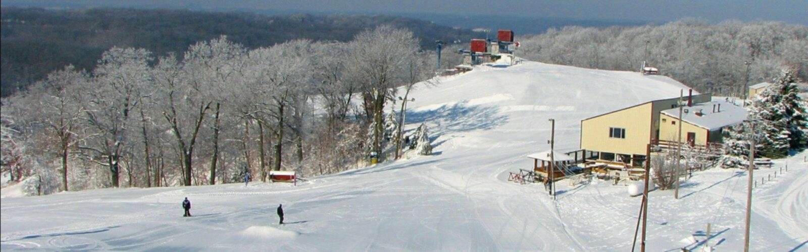 Hiking Chestnut Mountain Resort - panoramic view  outdoor snow skiing tree snowboarding mountain ski slope hill snowboard piste ski resort winter ski slope day