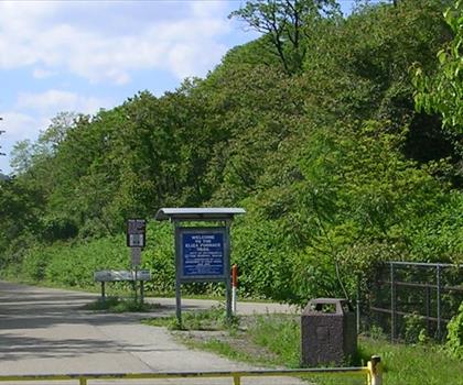 Eliza Furnace Trail trail - hiking in Pennsylvania Dutch Country