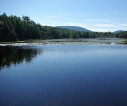 McFarland Mountain, Maine trail - hiking in Down East & Acadia  outdoor tree water sky mountain landscape cloud lake nature pond surrounded day