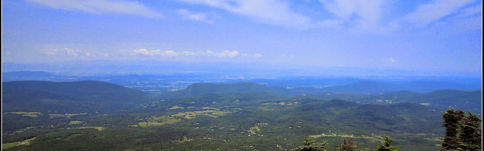 Hiking Killington Peak - panoramic view  mountain outdoor sky nature cloud landscape hill overlooking hillside lush land highland