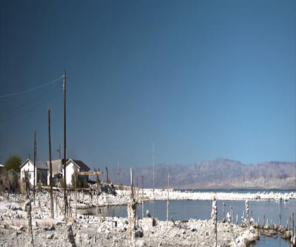 Salton Sea trail - hiking in San Diego County