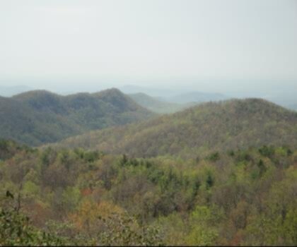 Black Mountain-Northeast High Peak, Kentucky_Virginia trail - hiking in Kentucky  mountain outdoor fog nature sky tree landscape surrounded hillside highland