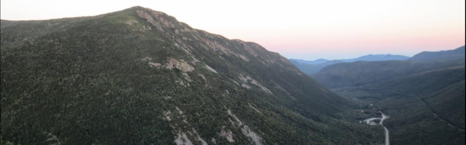 Mount Willard, New Hampshire trail - hiking in White Mountains  mountain outdoor sky nature landscape hill fell hillside hiking hill station mountain range overlooking highland field land