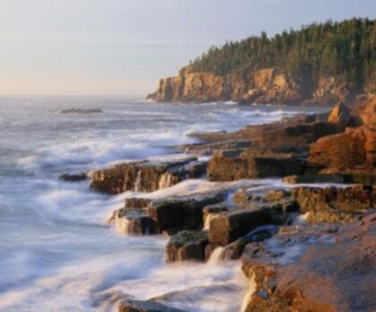 Acadia Mountain, Maine trail - hiking in Down East & Acadia  outdoor nature water rock landscape sky beach coast ocean mountain canyon