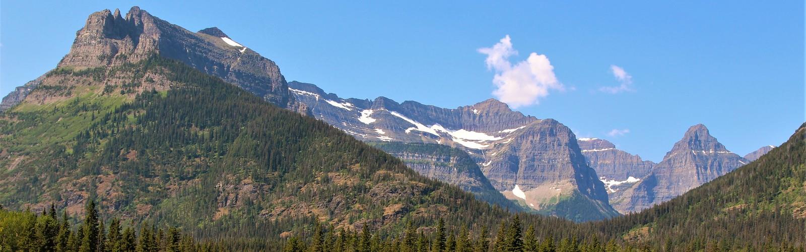 Goat Haunt trail - hiking in Glacier Country