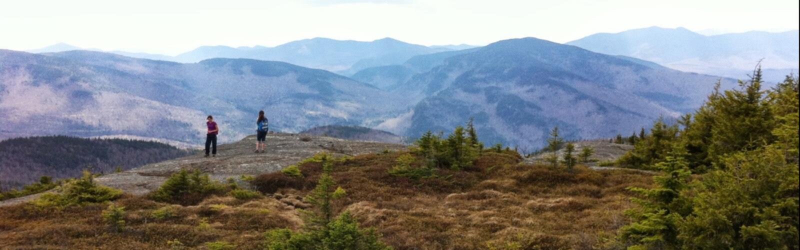 Clark Mountain, Maine trail - hiking in Western Mountains