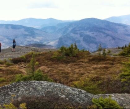 Clark Mountain, Maine trail - hiking in Western Mountains